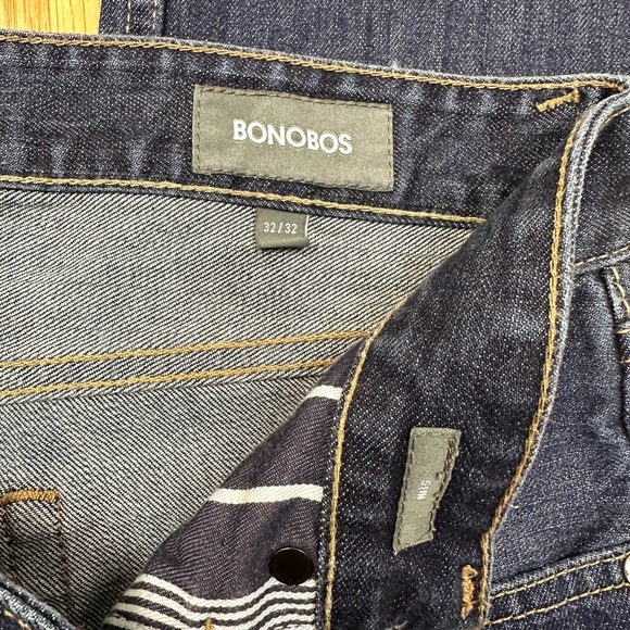 Bonobos Jeans Mens Bonobos Slim Fit Classic Denim Jeans 32 X 3